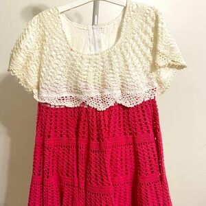 Crochet frock
